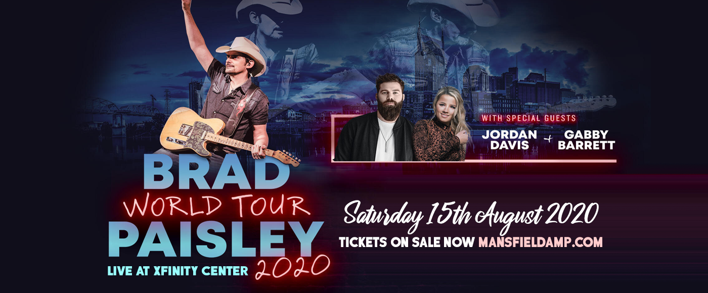 Brad Paisley, Jordan Davis & Gabby Barrett Tickets | 15th August