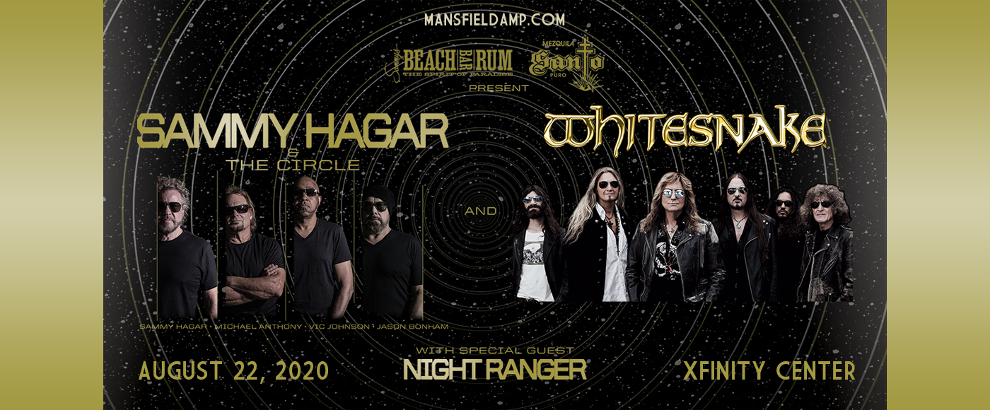 Sammy Hagar and the Circle & Whitesnake [CANCELLED] Tickets 22nd