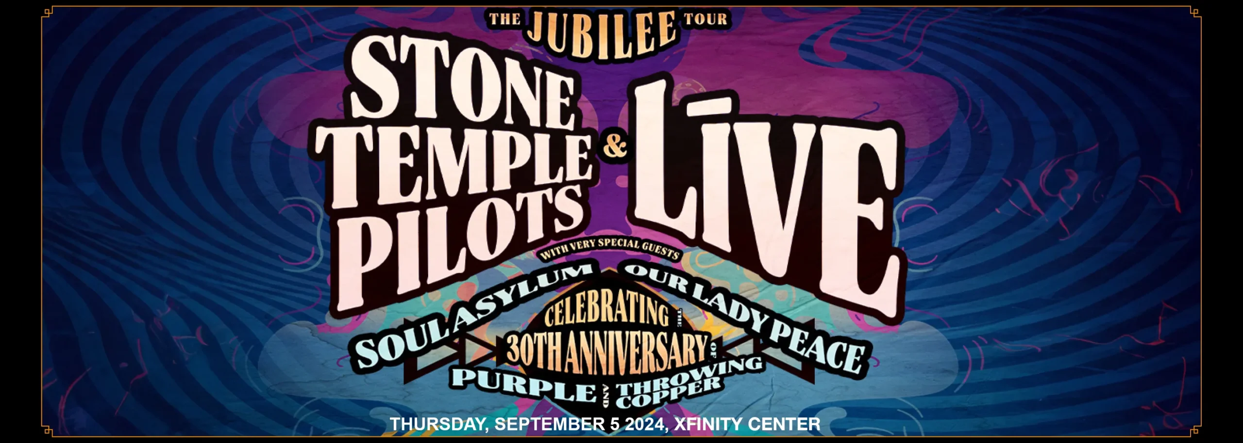 Stone Temple Pilots & Live Tickets 5th September Xfinity Center