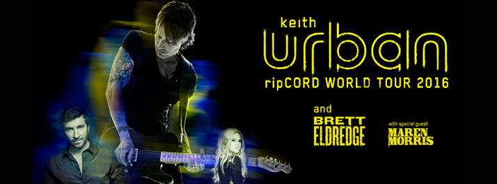 Keith Urban, Brett Eldredge & Maren Morris