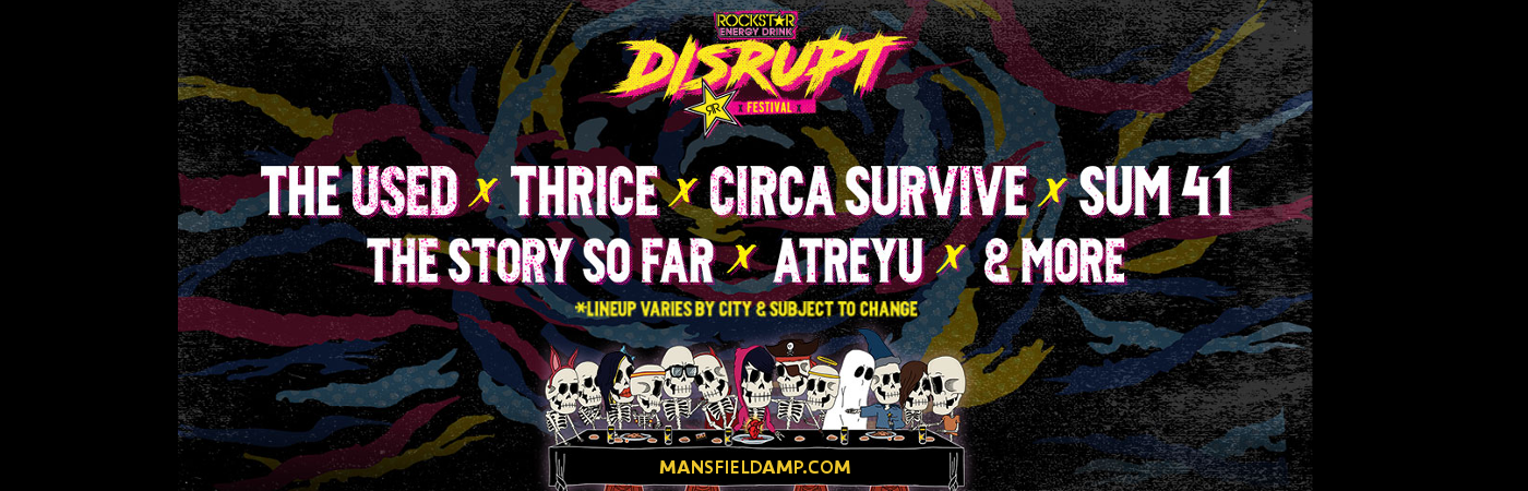 Disrupt Festival: The Used, Thrice, Circa Survive, The Story So Far & Atreyu