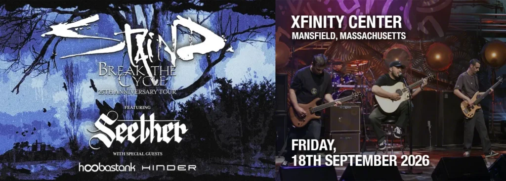 Staind at Xfinity Center - MA